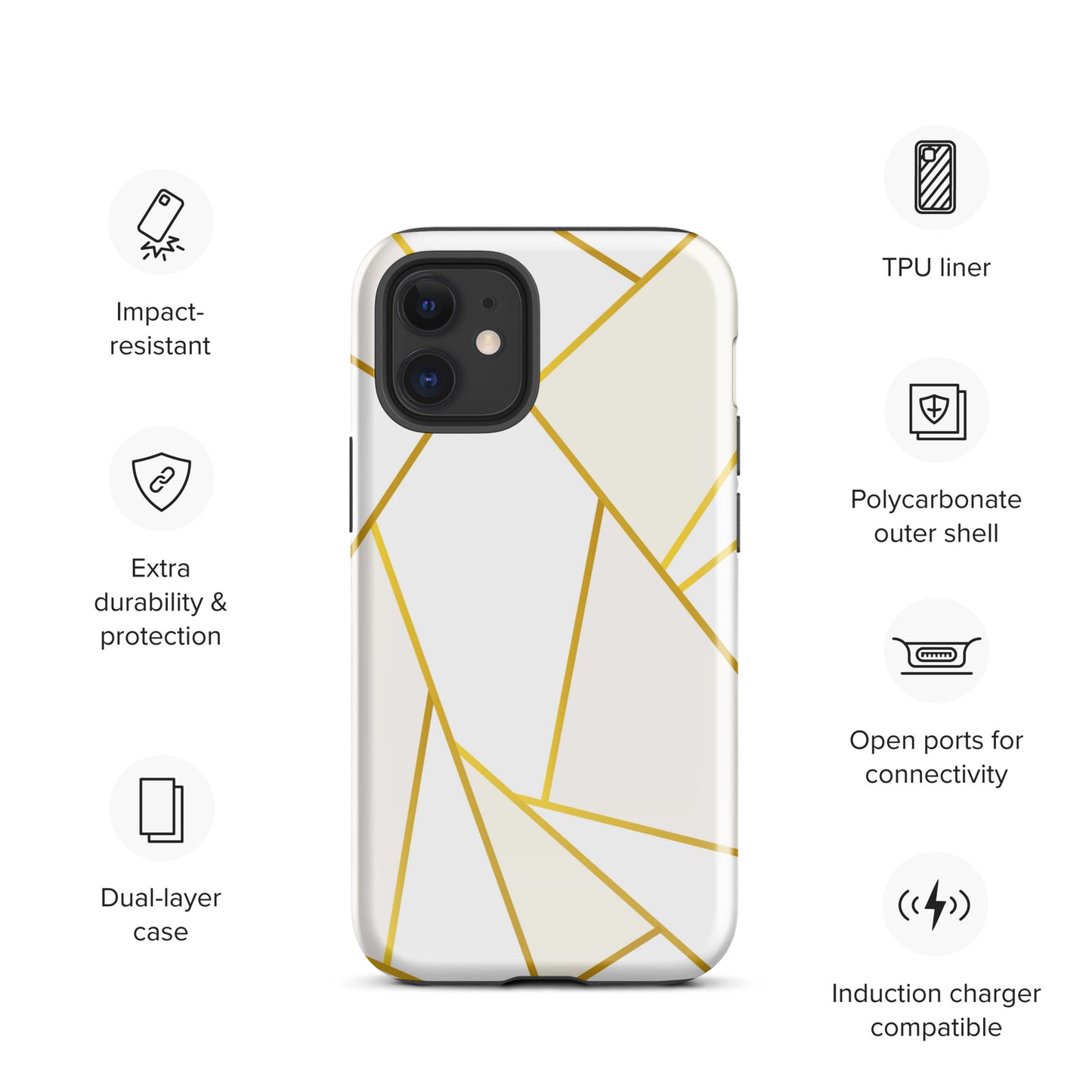 Geometric Tough Case for iPhone®