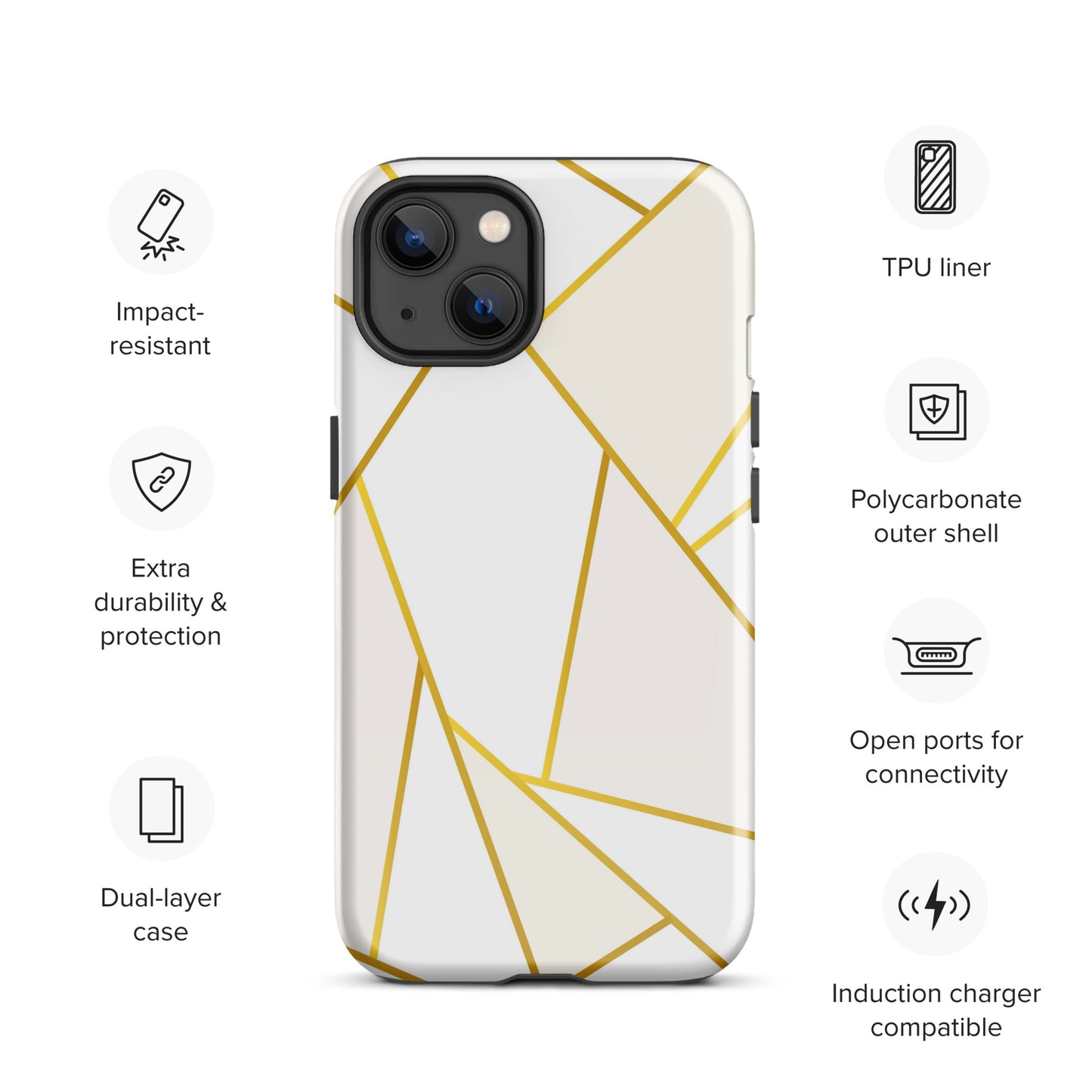 Geometric Tough Case for iPhone®