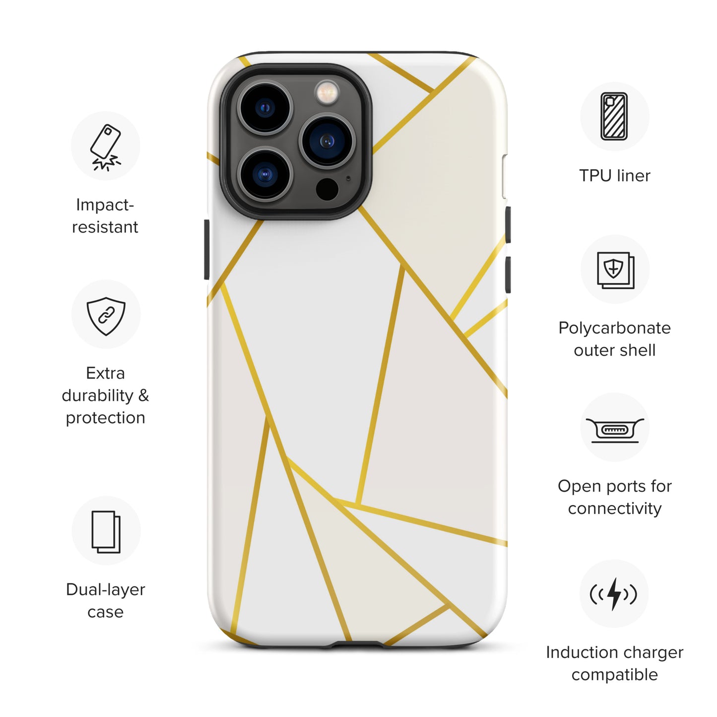 Geometric Tough Case for iPhone®