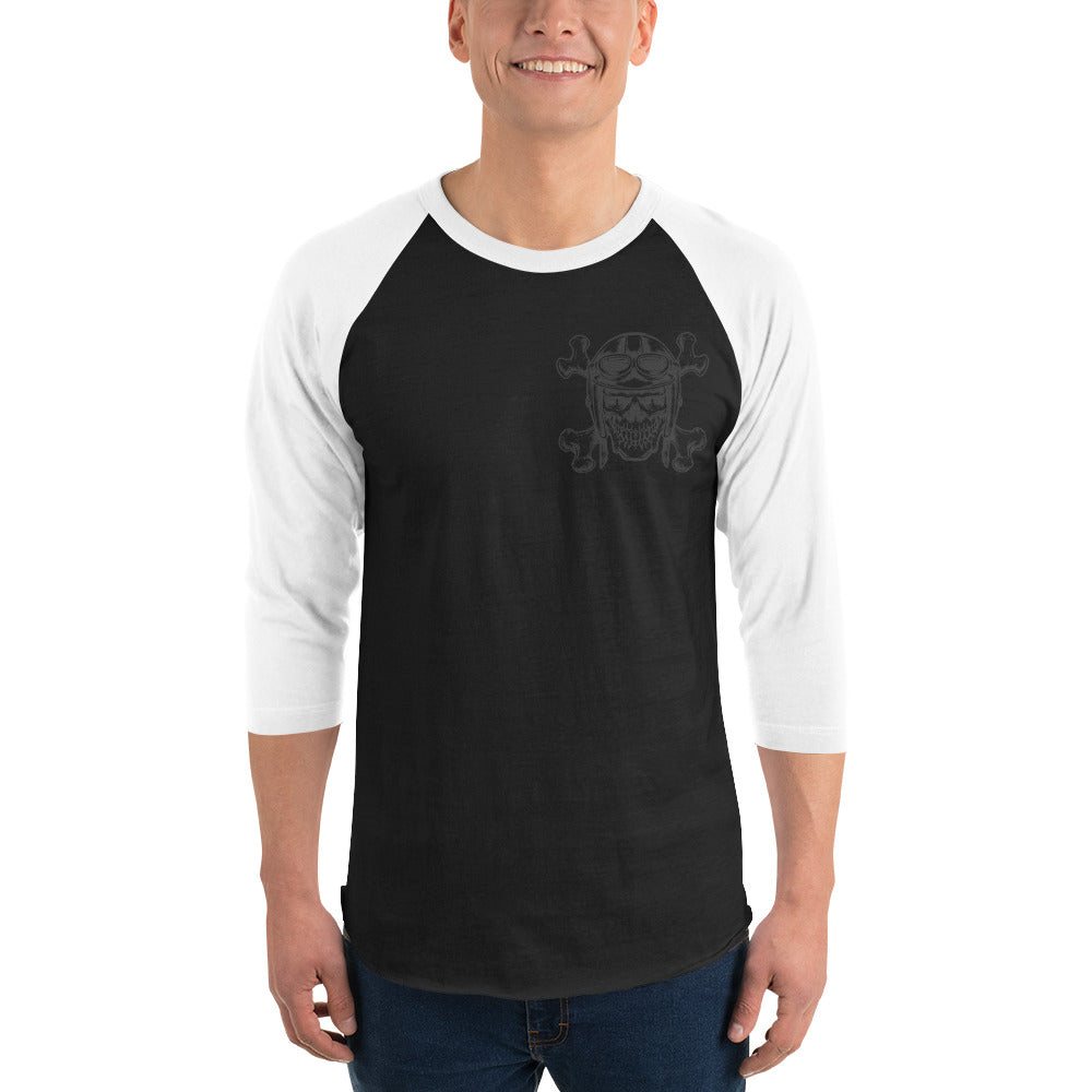 Speed Demon 3/4 sleeve raglan shirt