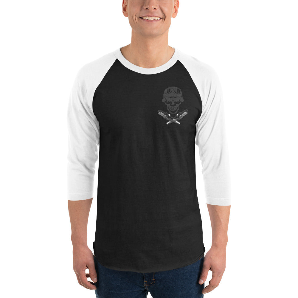 Ole Sparky 3/4 sleeve raglan shirt