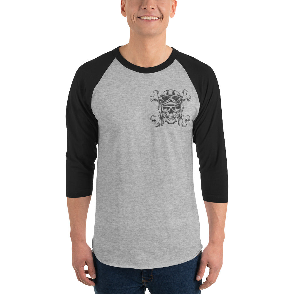 Speed Demon 3/4 sleeve raglan shirt