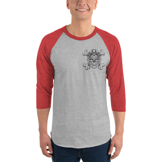 Speed Demon 3/4 sleeve raglan shirt