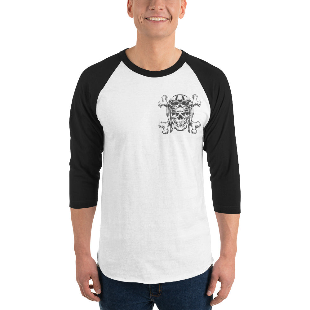 Speed Demon 3/4 sleeve raglan shirt