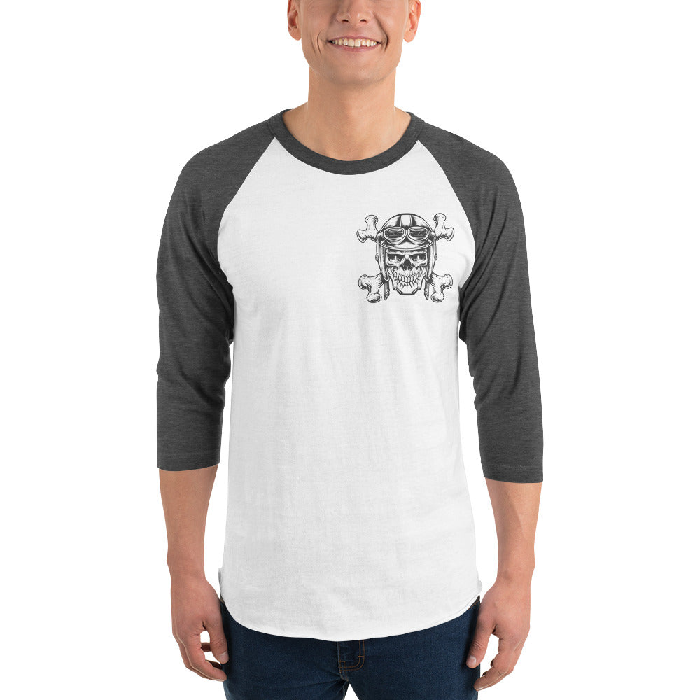 Speed Demon 3/4 sleeve raglan shirt