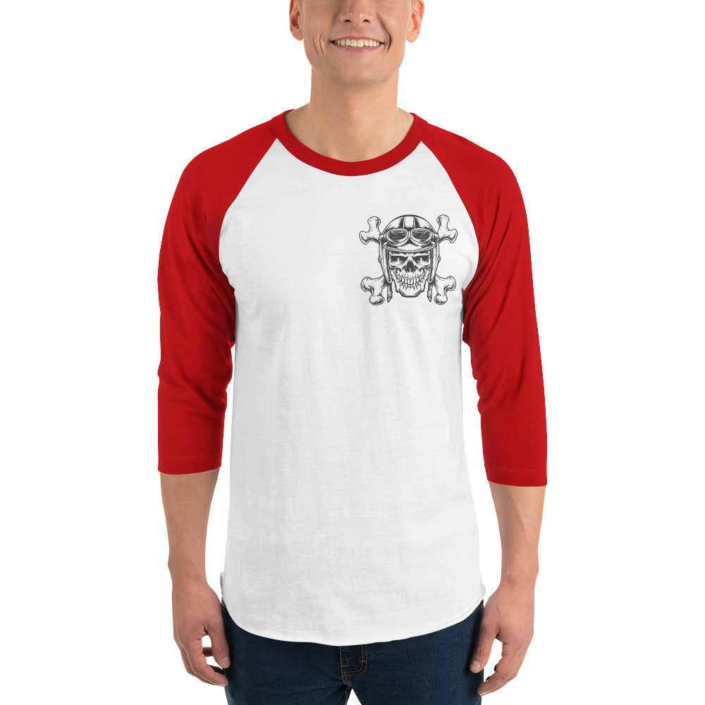 Speed Demon 3/4 sleeve raglan shirt