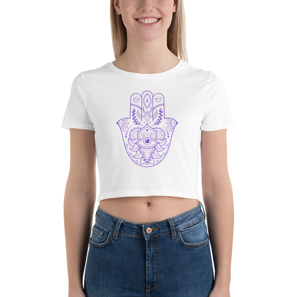 Hamsa Crop Tee