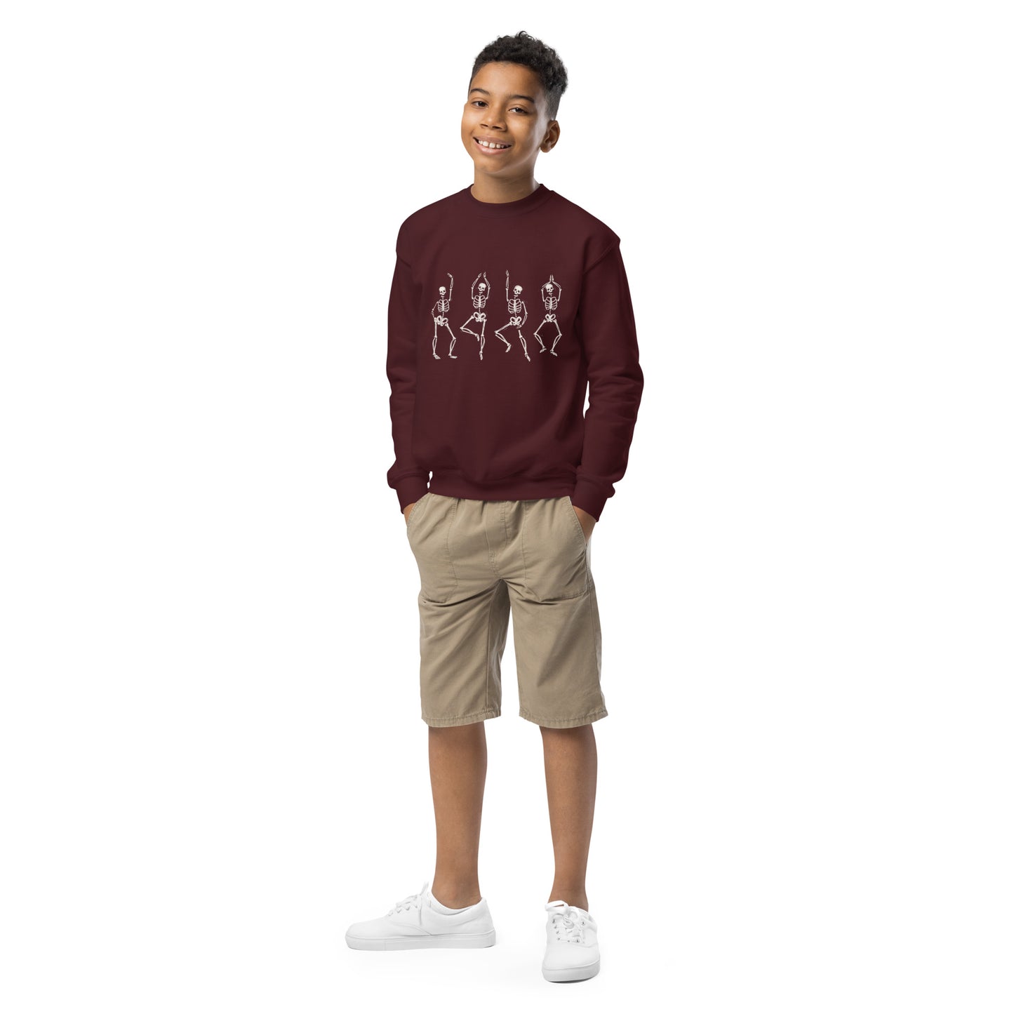 Dancing Bones crewneck sweatshirt