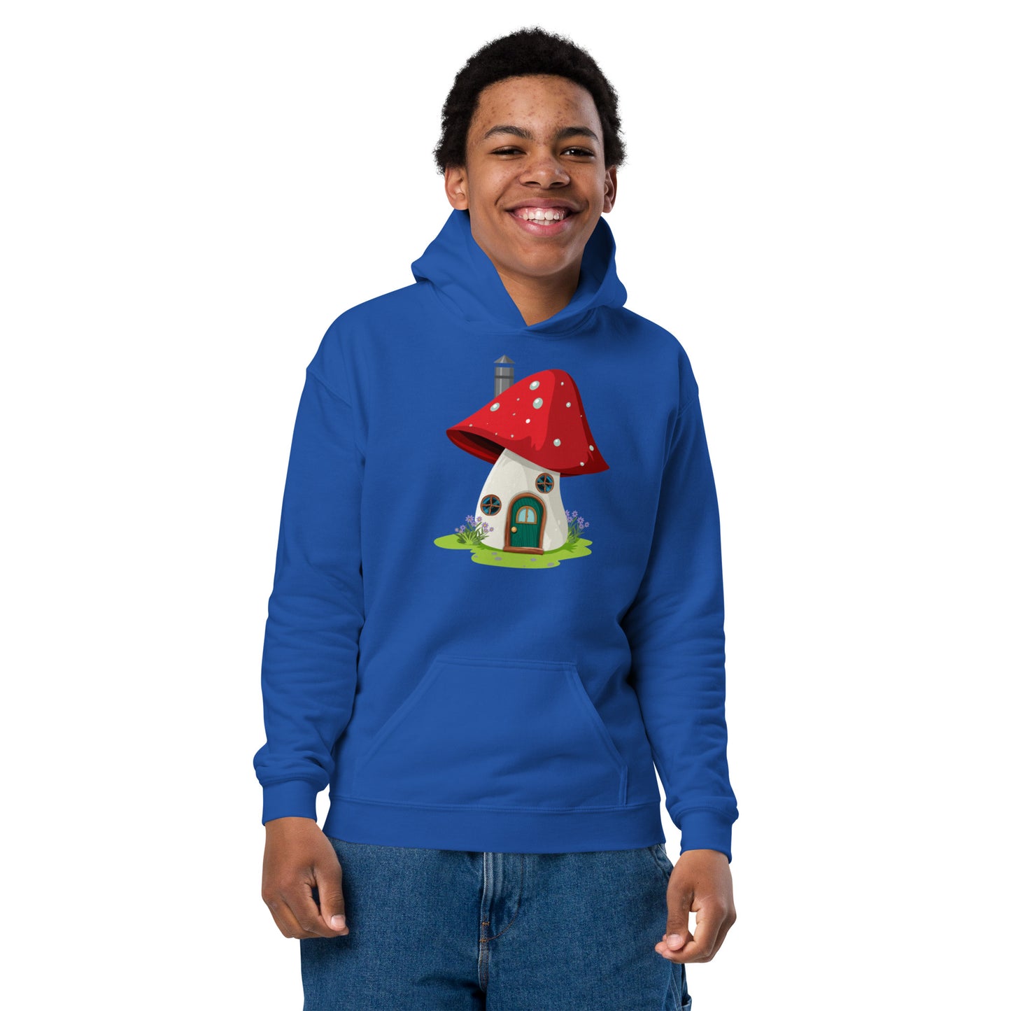 Mushroom house hoodie