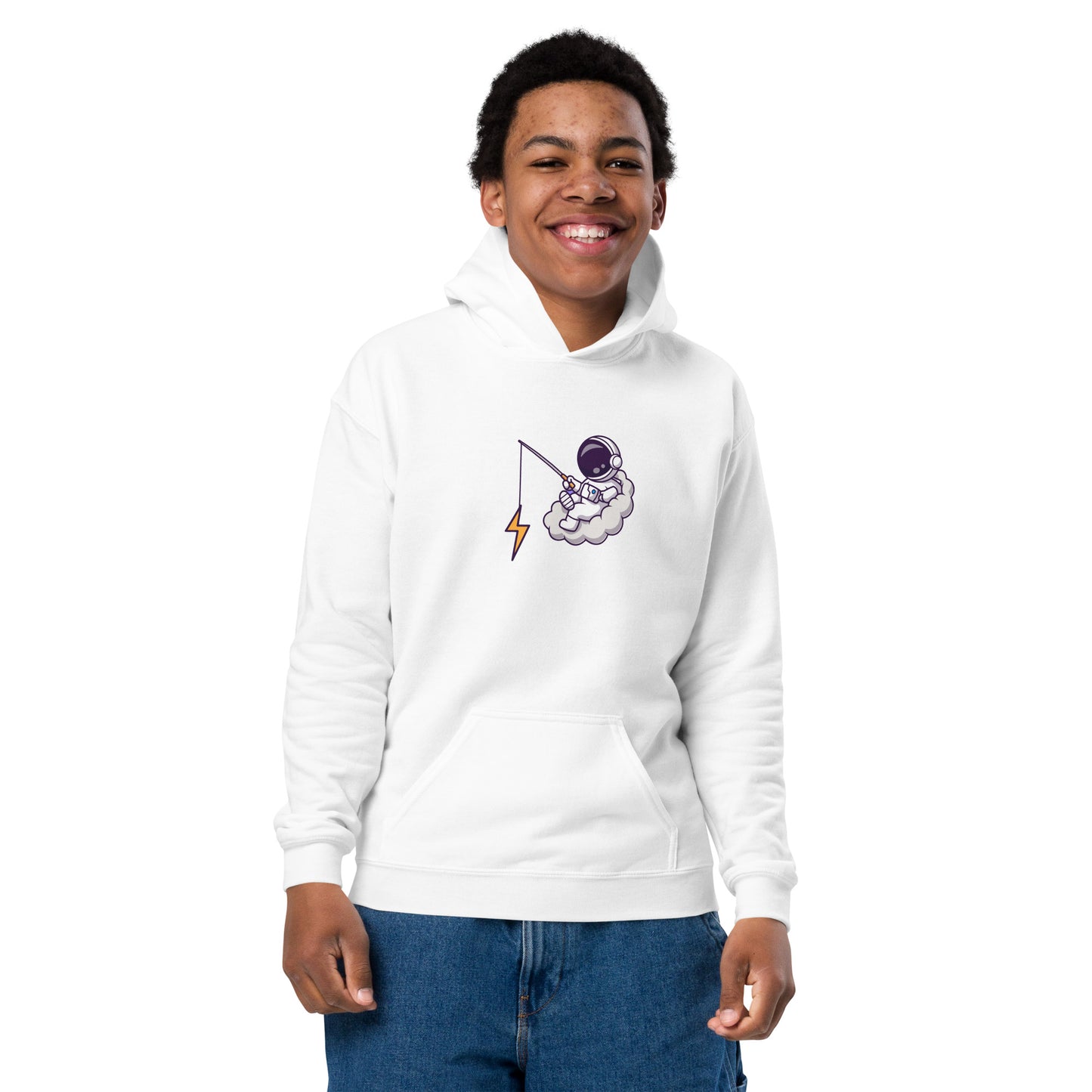 Wishing and fishing hoodie