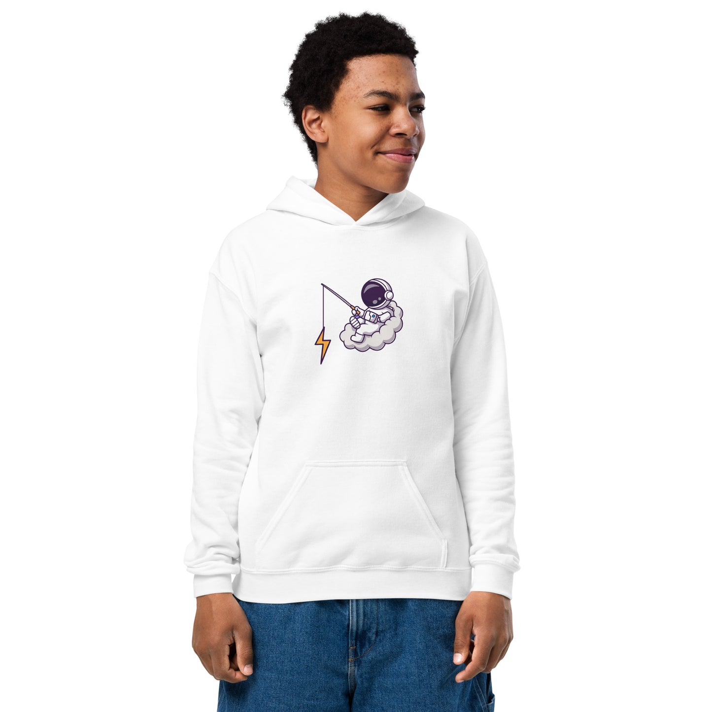 Wishing and fishing hoodie